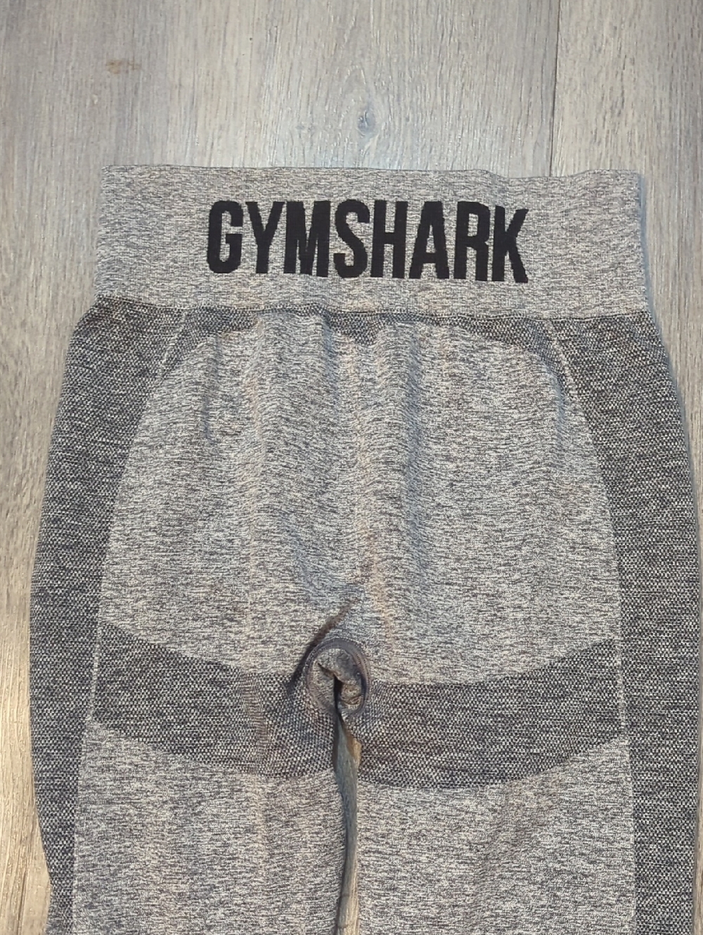 Gymshark Women's Grey Seamless Panel Leggings NOTES - Picture 2 of 6